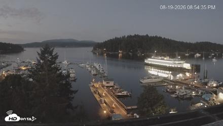 Friday Harbor - San Juan Island Live Webcam - Aug 19, 2026, 8:55pm PDT