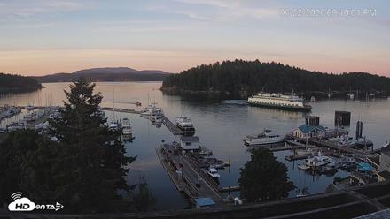 Friday Harbor - San Juan Island Live Webcam - Jun 22, 2026, 9:10pm PDT