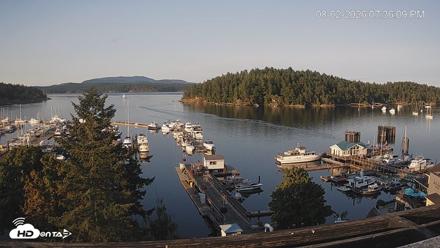 Friday Harbor - San Juan Island Live Webcam - Aug 2, 2026, 7:37pm PDT
