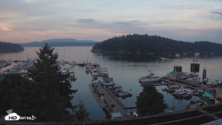 Friday Harbor - San Juan Island Live Webcam - Jul 22, 2026, 8:54pm PDT