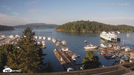 Friday Harbor - San Juan Island Live Webcam - Jul 15, 2026, 7:29pm PDT