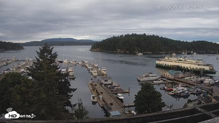 Friday Harbor - San Juan Island Live Webcam - Jul 10, 2026, 8:33pm PDT