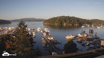 Friday Harbor - San Juan Island Live Webcam - Aug 8, 2026, 7:38pm PDT