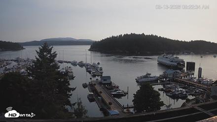 Friday Harbor - San Juan Island Live Webcam - Aug 13, 2026, 8:23am PDT
