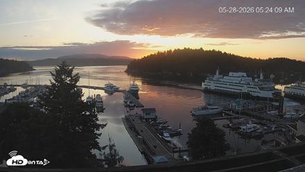 Friday Harbor - San Juan Island Live Webcam - May 28, 2026, 5:24am PDT