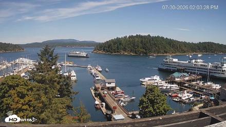 Friday Harbor - San Juan Island Live Webcam - Jul 30, 2026, 2:04pm PDT