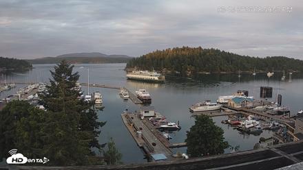 Friday Harbor - San Juan Island Live Webcam - Jun 15, 2026, 9:00pm PDT