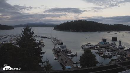 Friday Harbor - San Juan Island Live Webcam - Aug 22, 2026, 8:01pm PDT