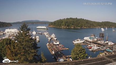 Friday Harbor - San Juan Island Live Webcam - Aug 3, 2026, 5:54pm PDT