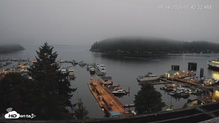 Friday Harbor - San Juan Island Live Webcam - Aug 14, 2026, 5:43am PDT
