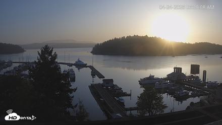 Friday Harbor - San Juan Island Live Webcam - Apr 24, 2026, 6:30am PDT
