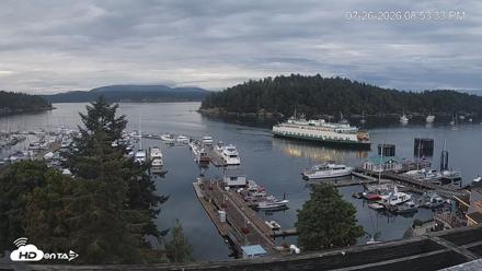 Friday Harbor - San Juan Island Live Webcam - Jul 26, 2026, 8:54pm PDT
