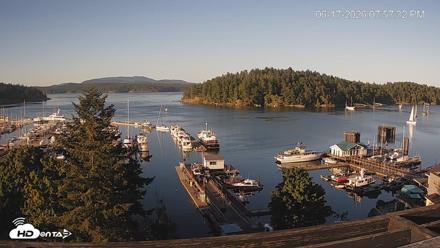 Friday Harbor - San Juan Island Live Webcam - Jun 17, 2026, 7:58pm PDT
