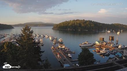 Friday Harbor - San Juan Island Live Webcam - Jul 15, 2026, 8:44pm PDT