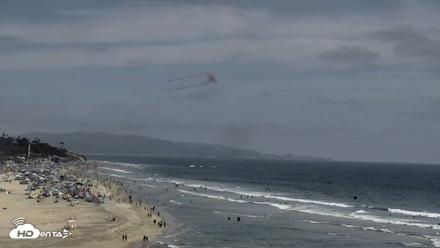 Del Mar Beach North Live Webcam - Jul 4, 2026, 4:08pm PDT