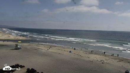 Del Mar Beach North Live Webcam - May 8, 2026, 3:45pm PDT