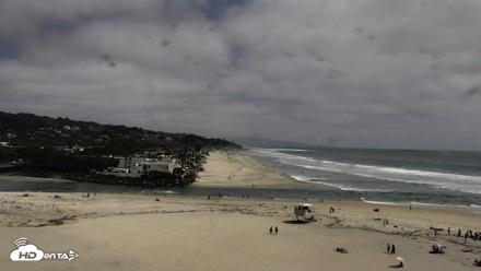 Del Mar Beach North Live Webcam - Jun 16, 2026, 3:05pm PDT