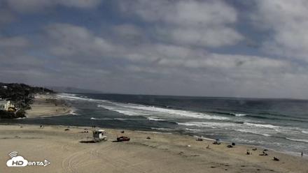 Del Mar Beach North Live Webcam - Jul 7, 2026, 4:27pm PDT