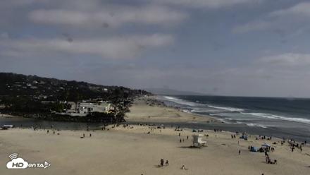 Del Mar Beach North Live Webcam - May 10, 2026, 4:15pm PDT