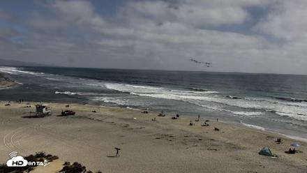 Del Mar Beach North Live Webcam - Jul 7, 2026, 4:26pm PDT