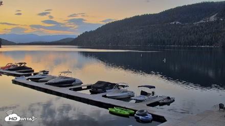 Donner Lake and Village Live Webcam - Aug 11, 2026, 6:01am PDT