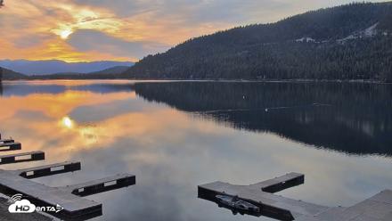 Donner Lake and Village Live Webcam - Sep 20, 2026, 7:21am PDT