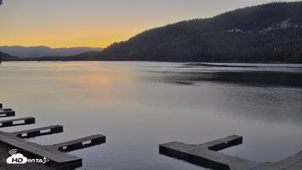 Donner Lake and Village Live Webcam - Oct 19, 2026, 7:17am PDT