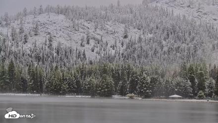 Donner Lake and Village Live Webcam - Apr 11, 2026, 7:17am PDT
