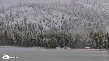 Donner Lake and Village Live Webcam - Apr 11, 2026, 7:18am PDT