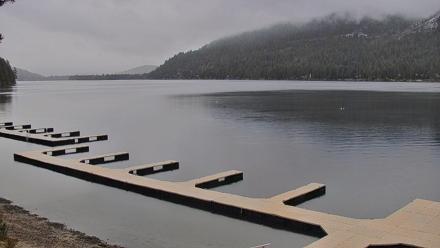 Donner Lake and Village Live Webcam - Oct 13, 2025, 10:19am PDT