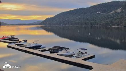 Donner Lake and Village Live Webcam - Aug 21, 2026, 6:41am PDT