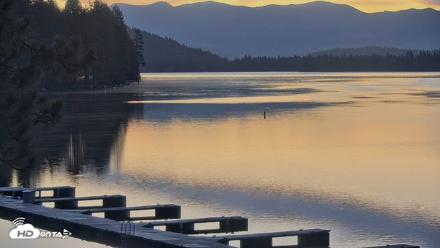 Donner Lake and Village Live Webcam - Sep 15, 2026, 6:25am PDT
