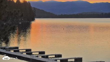Donner Lake and Village Live Webcam - Sep 11, 2026, 6:39am PDT