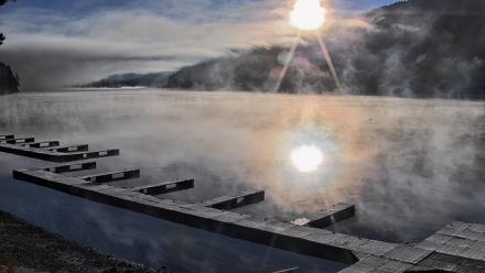 Donner Lake and Village Live Webcam - Nov 1, 2025, 8:19am PDT