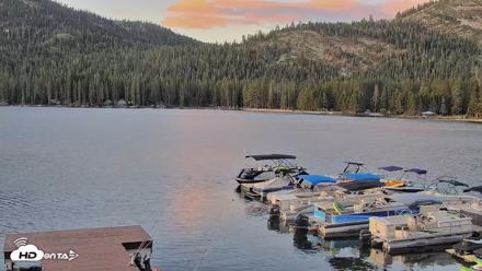 Donner Lake and Village Live Webcam - Sep 13, 2026, 6:48am PDT
