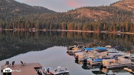 Donner Lake and Village Live Webcam - Aug 25, 2026, 6:16am PDT