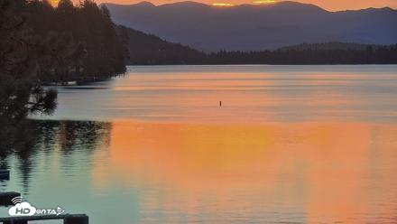 Donner Lake and Village Live Webcam - Sep 25, 2026, 6:44am PDT