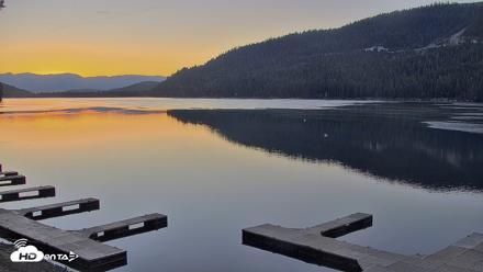 Donner Lake and Village Live Webcam - Sep 23, 2026, 6:55am PDT