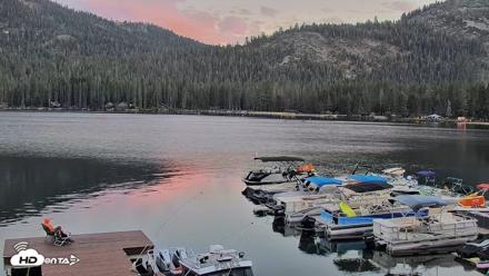 Donner Lake and Village Live Webcam - Aug 28, 2026, 7:41pm PDT