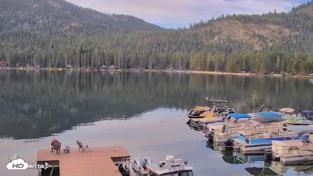 Donner Lake and Village Live Webcam - Aug 24, 2026, 7:48am PDT