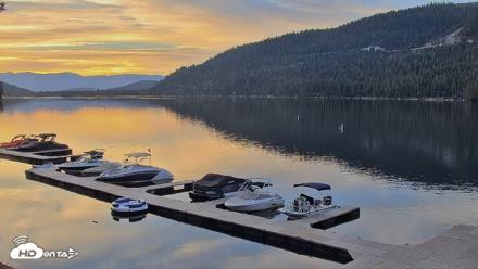 Donner Lake and Village Live Webcam - Aug 19, 2026, 6:33am PDT