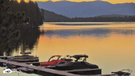 Donner Lake and Village Live Webcam - Aug 17, 2026, 6:10am PDT