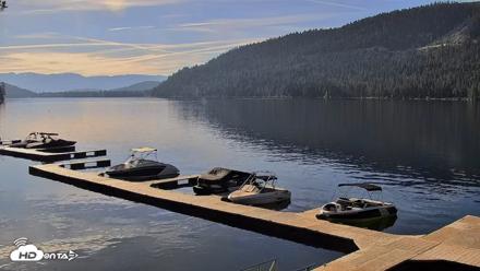 Donner Lake and Village Live Webcam - Jun 2, 2026, 7:55am PDT