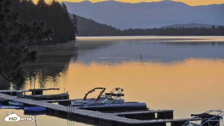 Donner Lake and Village Live Webcam - Jul 2, 2026, 5:25am PDT