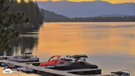 Donner Lake and Village Live Webcam - Aug 21, 2026, 6:43am PDT