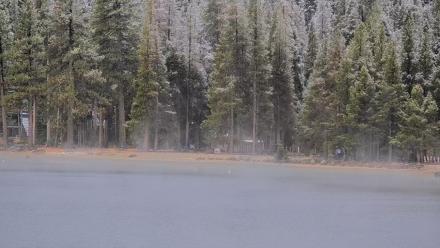 Donner Lake and Village Live Webcam - Oct 15, 2025, 8:03am PDT