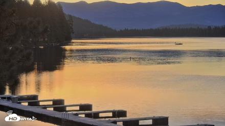 Donner Lake and Village Live Webcam - Sep 12, 2026, 6:38am PDT