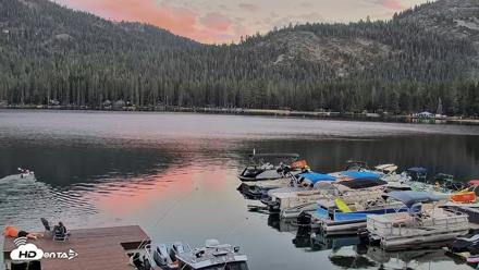 Donner Lake and Village Live Webcam - Aug 28, 2026, 8:02pm PDT