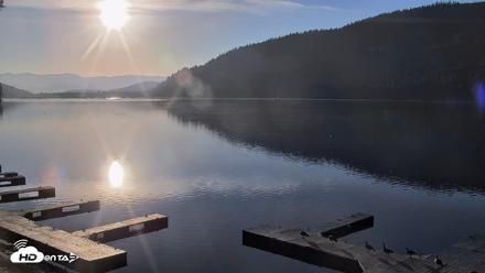 Donner Lake and Village Live Webcam - Sep 22, 2026, 7:37am PDT