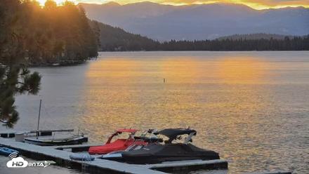 Donner Lake and Village Live Webcam - Sep 3, 2026, 6:43am PDT